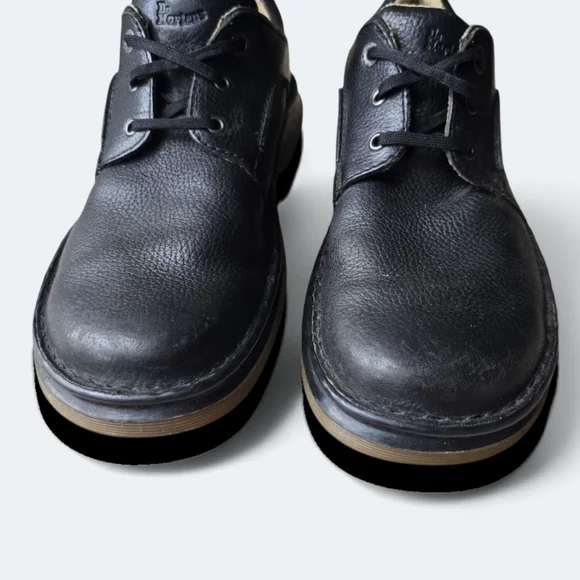 Dr. Martens 11194 Leather Black Lace Up Oxfords